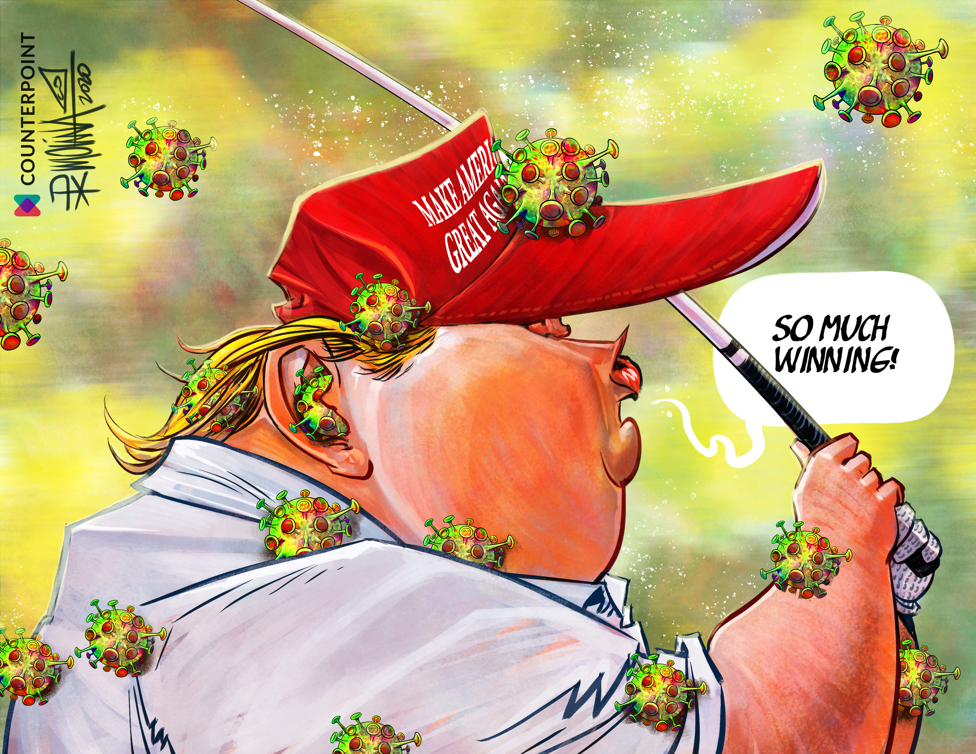 TrumpCoronaHR