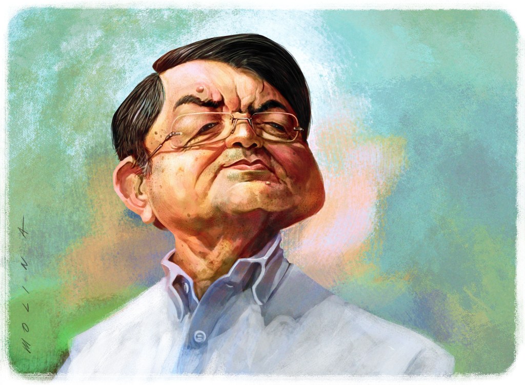 Portrait of Sergio Ramírez by Pedro X. Molina